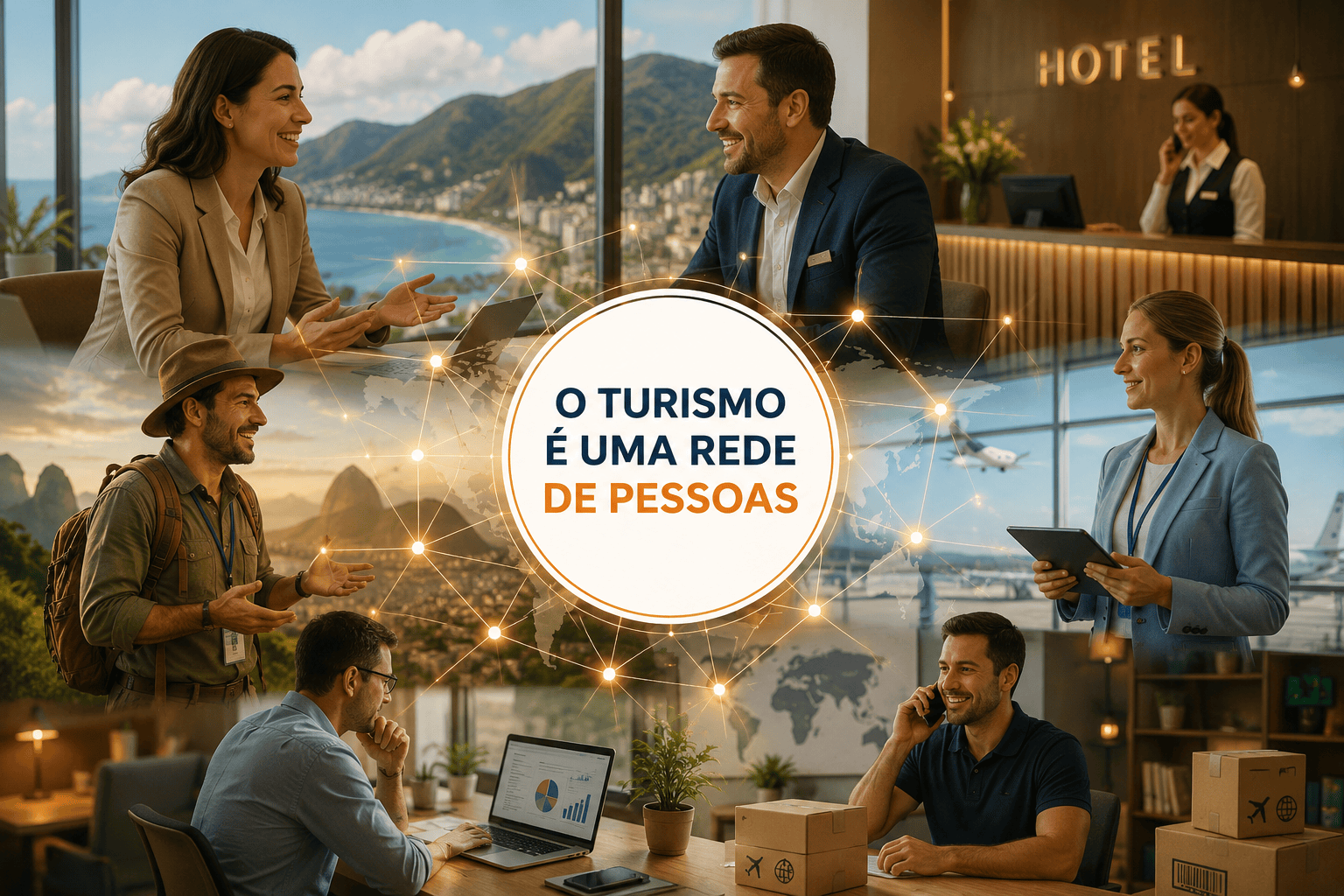 Hotelaria: O turismo nunca foi feito de plataformas. Sempre foi feito de pessoas.